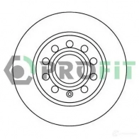 Тормозной диск PROFIT 5010-1224 P NI24 3847130
