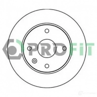 Тормозной диск PROFIT UC2OCD 5010-1257 5010- 2003 3847135