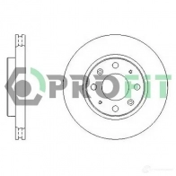 Тормозной диск PROFIT 3 DXRRM 5010-1528 3847172