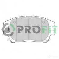 Тормозные колодки дисковые, комплект PROFIT 5000-1697 C 3846670 RMI HLE