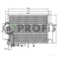 Радиатор кондиционера PROFIT 3 TA7T PR 3510C3 3847448