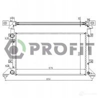 Радиатор охлаждения двигателя PROFIT 4E WVAR Volkswagen LT (2DC) 2 Грузовик 2.5 TDI 83 л.с. 2001 – 2006 pr9567a8