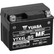 Аккумулятор 3 ач обратная 50 а 12 в agm high performance agm 114x71x86 YUASA YTX4LBS 5050694007088 RW49Q 3L 3349123