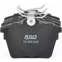 Тормозные колодки дисковые, комплект BSG C86 ME BSG 70-200-022 3354216 8719822086490