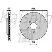 Тормозной диск KAISHIN ATVXF S 3364277 CBR020 1KWCO