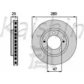 Тормозной диск KAISHIN N DR2CF3 CBR412 CH672 Honda Accord 7 (CL, CN) Седан 2.2 i CTDi (CN1) 140 л.с. 2004 – 2008
