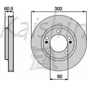 Тормозной диск KAISHIN CBR455 IM8LE K 3Z4E9PV 3364692