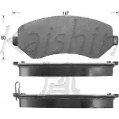 Тормозные колодки, дисковые, комплект KAISHIN D10044 W3Q3NGW X5 G3KH 3364895