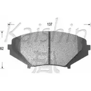 Тормозные колодки, дисковые, комплект KAISHIN 3365148 D3130 9 IC7QC YNCW9VJ