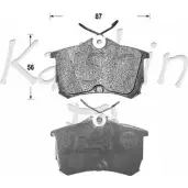 Тормозные колодки, дисковые, комплект KAISHIN TIJI9 D5109 5 2A7Q 3365188