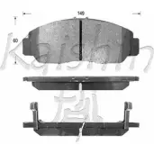 Тормозные колодки, дисковые, комплект KAISHIN QM 5NE 5KFNI2 FK5122 3365891