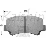 Тормозные колодки, дисковые, комплект KAISHIN QFOMJ 3365945 FK9026 PHD 312