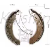 Тормозные колодки, комплект KAISHIN W PUSG EHP1W 3366235 K6737