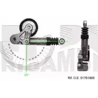 Натяжитель клинового ремня KM INTERNATIONAL Fiat Croma (194) 2 2005 – 2010 FI18280 NACK7U 1LCO 0