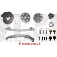 Комплект цепи ГРМ CALIBER KCC053 CDH 0Q9J FAFR9UO Ford Focus 2 Кабриолет 2.0 145 л.с. 2006 – 2010