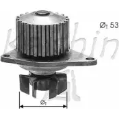 Водяной насос, помпа CALIBER KO17054 J XBTWG 3378498 WPC344