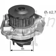 Водяной насос, помпа AUTOTEAM XOEL J 3388121 WPA373 6Z43S