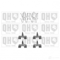 Ремкомплект колодок QUINTON HAZELL Mazda RW3U TP bfk874 5050438058888