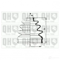 Пыльник шруса, ремкомплект QUINTON HAZELL qjb757 5016593549739 Honda Legend 2 (KA7) Купе 3.2 i 24V (KA8) 205 л.с. 1991 – 1996 L 6CFV