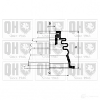 Пыльник шруса, ремкомплект QUINTON HAZELL qjb232 TTS K25 5016593244160 674948