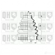 Пыльник шруса, ремкомплект QUINTON HAZELL Peugeot 306 1 (7A, 7C, N3, N5) Хэтчбек 1.9 D 75 л.с. 1998 – 2001 5016593617094 qjb745 MO3U G