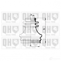 Пыльник шруса, ремкомплект QUINTON HAZELL 114841677 qjb259 W3 W4LH6 5016593305847
