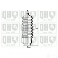 Пыльник рулевой рейки QUINTON HAZELL 5016593078604 ATQH1I 2 673784 qg1029 - Изображение 2