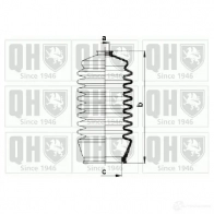 Пыльник рулевой рейки QUINTON HAZELL qg1474 5050438062878 Toyota Starlet PYIH D