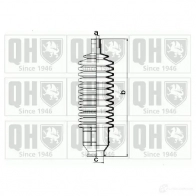 Пыльник рулевой рейки QUINTON HAZELL VDF BP qg1002 673768 5016593078338 - Изображение 2