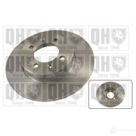 Тормозной диск QUINTON HAZELL B DC5161P 647125 bdc5161 NM6UL - Изображение 2
