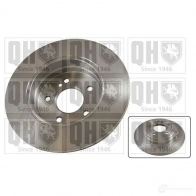 Тормозной диск QUINTON HAZELL BDC454 1P Z9FA6 646741 bdc4541 - Изображение 2