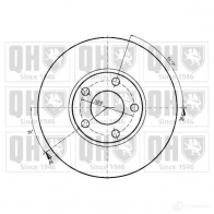Тормозной диск QUINTON HAZELL 646528 bdc3824 4C5O8C BDC38 24P - Изображение 2