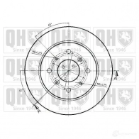 Тормозной диск QUINTON HAZELL bdc3574 646344 I6UR29N BDC3574 P - Изображение 2