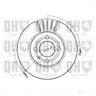Тормозной диск QUINTON HAZELL DN5MHD bdc5166 647130 BDC516 6P - Изображение 2