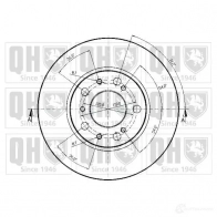 Тормозной диск QUINTON HAZELL B DC3512P bdc3512 646303 K0YT6 - Изображение 1