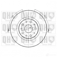 Тормозной диск QUINTON HAZELL BDC450 2P 646718 34Q0R bdc4502 - Изображение 1