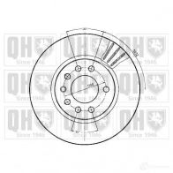 Тормозной диск QUINTON HAZELL bdc4397 646687 BDC 4397P 3QFKT - Изображение 2