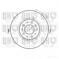 Тормозной диск QUINTON HAZELL 646541 MWA7PG BDC383 7P bdc3837 - Изображение 1