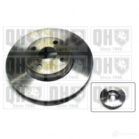 Тормозной диск QUINTON HAZELL OVFIX3 bdc5554 B DC5554P 647437 - Изображение 2