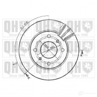 Тормозной диск QUINTON HAZELL BDC353 8P bdc3538 646319 PR02TWI - Изображение 2