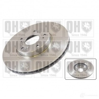 Тормозной диск QUINTON HAZELL bdc5509 BDC550 9P 647396 U5LK85 - Изображение 3