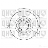 Тормозной диск QUINTON HAZELL Y2C0P BDC327 2P bdc3272 646194 - Изображение 2