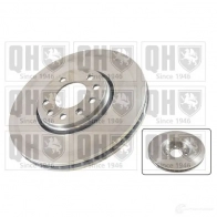 Тормозной диск QUINTON HAZELL 647313 bdc5421 R12SH BDC54 21P - Изображение 2