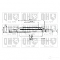 Тормозной диск QUINTON HAZELL bdc3918 646565 GM7I6R BDC39 18P - Изображение 1
