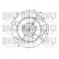Тормозной диск QUINTON HAZELL BDC 4946P bdc4946 CIAXN 646999 - Изображение 2