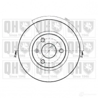 Тормозной диск QUINTON HAZELL SGLI7R 646586 bdc3944 BDC3 944P - Изображение 2