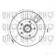Тормозной диск QUINTON HAZELL bdc3458 BDC3458 P 646270 YSMHZB7 - Изображение 2