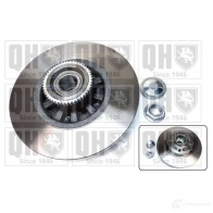 Тормозной диск QUINTON HAZELL D1SO V 5050438448238 1209552201 bdc6095 - Изображение 2