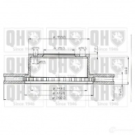 Тормозной диск QUINTON HAZELL BDC364 1P bdc3641 G6RCJF 646390 - Изображение 1