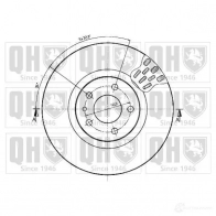 Тормозной диск QUINTON HAZELL bdc4355 646651 BDC4355 P ISTM5 - Изображение 2